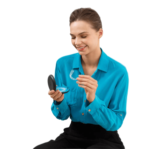 Установка прозрачных элайнеров